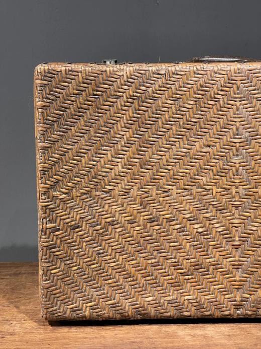 长方型藤条编老行李箱，顺丰包邮 商品图9