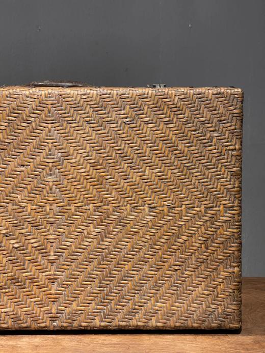 长方型藤条编老行李箱，顺丰包邮 商品图7