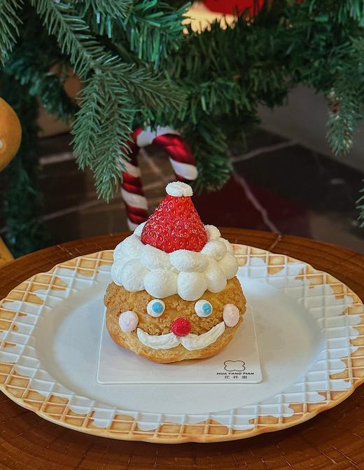 甜品 圣诞爷爷·开心果香草奶油馅泡芙 商品图1