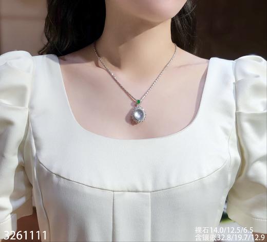 玻璃种蛋面吊坠   86999【3261111】 商品图4