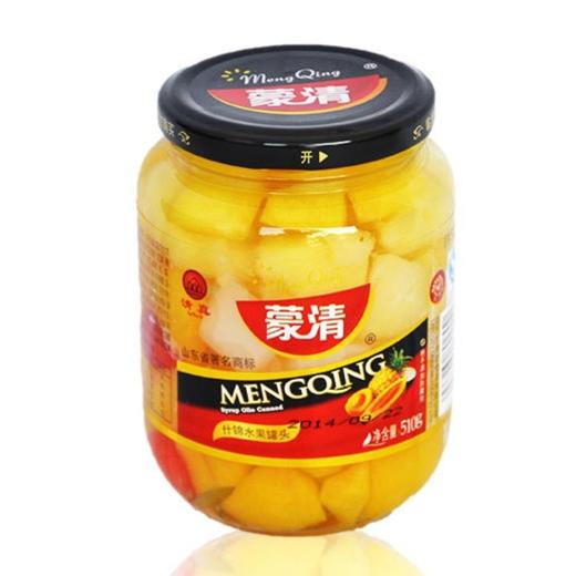 蒙清罐头椰果味 510g*12瓶 商品图0