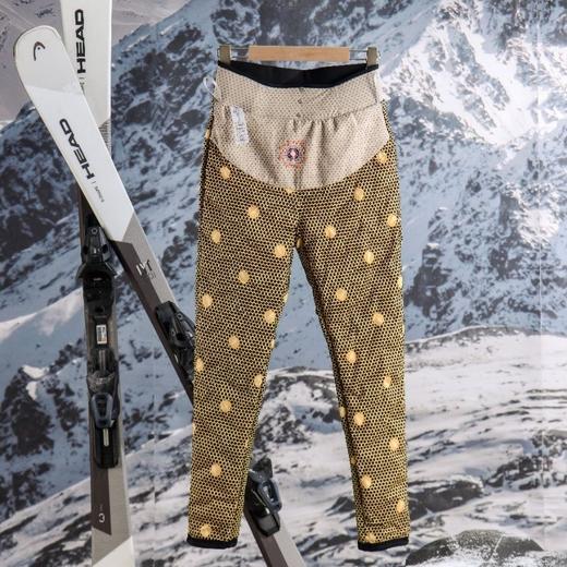 黑金鹅绒裤三防修身保暖锁温聚热白绒羽绒裤女高腰裤 商品图4