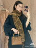 Gucci格纹围巾-棕色 商品缩略图5