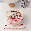 一家人爱心手绘蛋糕-低糖处理无添加 商品缩略图8