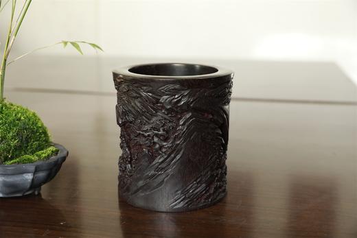 八仙°小叶紫檀笔筒13.5x15cm 商品图3