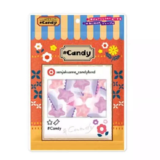 扇雀饴桃子味葡萄味星星形糖果50g 商品图0