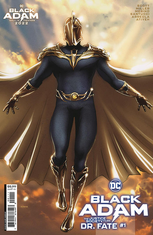 黑亚当 Black Adam The Justice Society Files Doctor Fate 商品图0