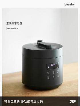 olayks出口电压力锅家用2-3人全自动智能2.5L小型迷你高压锅饭煲