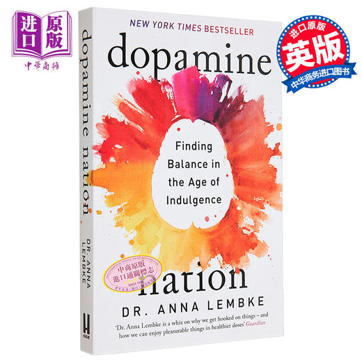 【中商原版】成瘾 多巴胺国家 在放纵时代寻找平衡 英文原版 Dopamine Nation Dr Anna Lembke 心理学 哲学 商品图1