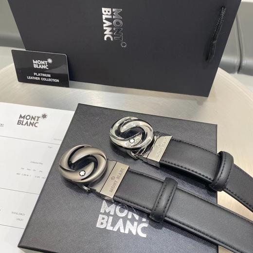 Montblanc万宝龙新款男士皮带腰带！官网最新款 商品图4