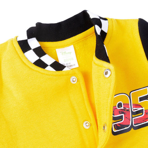 迪士尼童装 男宝宝外套婴儿上衣儿童秋冬加绒夹克棒球服203S1432
 商品图5