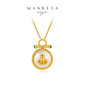 Manreya玛芮雅“土星光晕”巴洛克珍珠项链