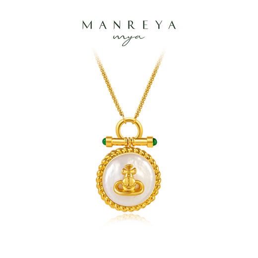 Manreya玛芮雅“土星光晕”巴洛克珍珠项链 商品图0