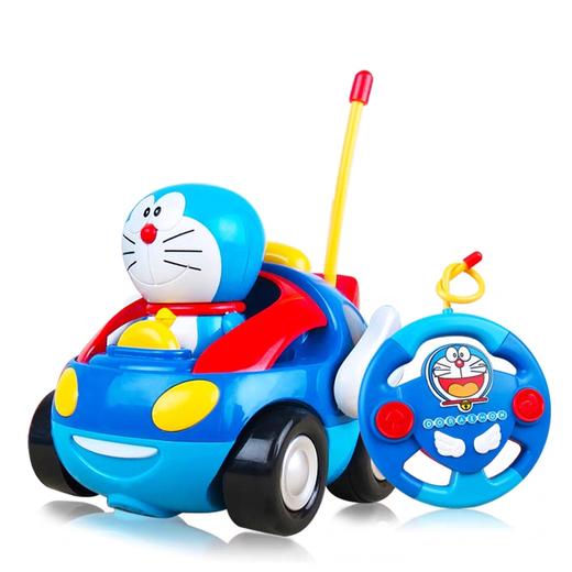 Z1525 哆啦A梦遥控车 红色电池版（部分地区受快递运输要求不送电池） 商品图0