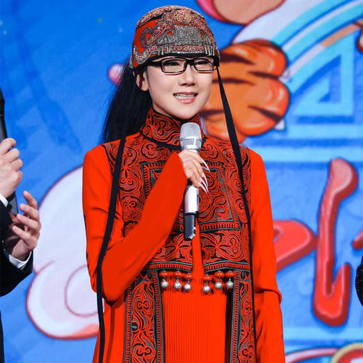 【2026惊艳喜庆杨丽萍同款 现货】穆如清风长袍连衣裙 商品图2