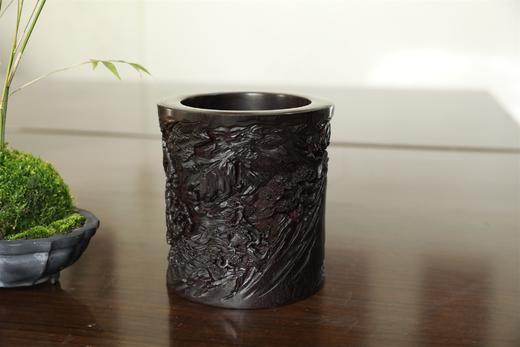 八仙°小叶紫檀笔筒13.5x15cm 商品图2