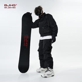 BJHG不计后果工装羽绒裤男款冬季外穿90白鸭绒直筒休闲户外冲锋裤
