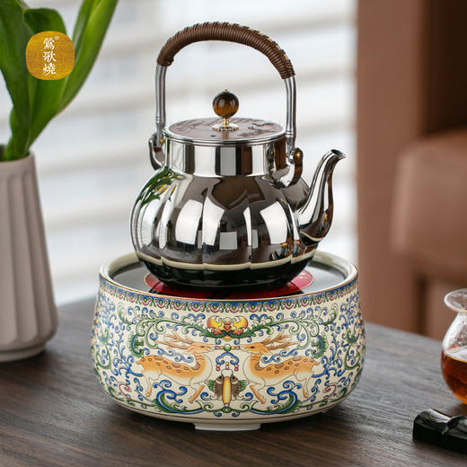 【莺歌烧旗舰店】福禄有余系列电陶炉 商品图1