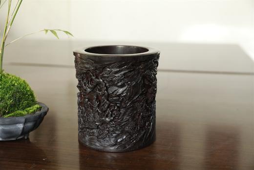 八仙°小叶紫檀笔筒13.5x15cm 商品图1