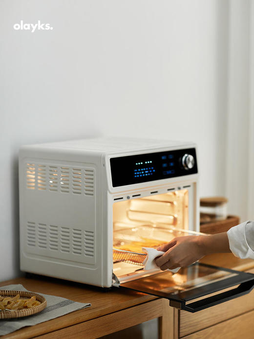olayks电烤箱空气炸锅一体机多功能家用小型25L新款空气炸烤箱 商品图0