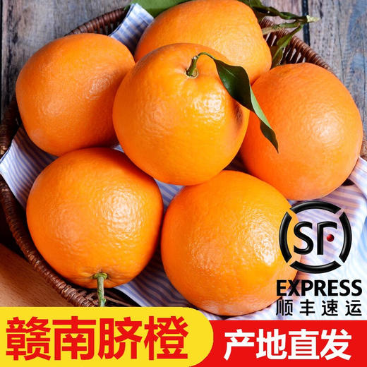 赣南脐橙 橙子 正宗江西赣南脐橙 当季时令新鲜应季水果礼盒 年货送礼推荐 10斤装 20斤装 商品图0
