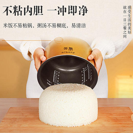松下（Panasonic）日本原装进口5L电饭煲 5段IH电饭煲 智能米粮判定 24小时双预约 SR-PAC180WSA 商品图2