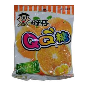 旺仔QQ香橙味糖70g