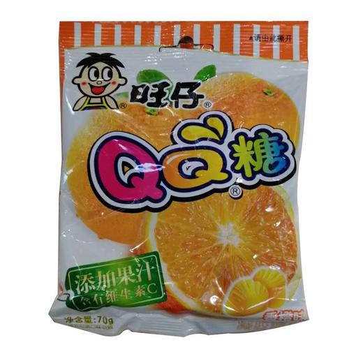 旺仔QQ香橙味糖70g 商品图0