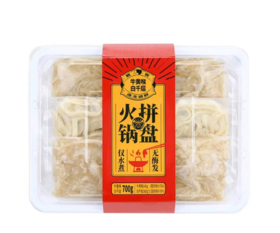 山姆火锅拼盘（牛黄喉+白千层）700g