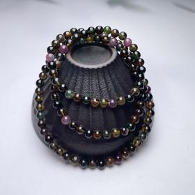 36864碧玺三圈约5mm手串