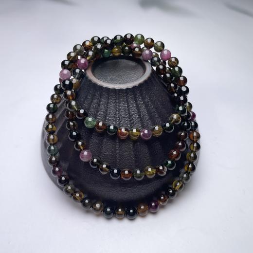 36864碧玺三圈约5mm手串 商品图0