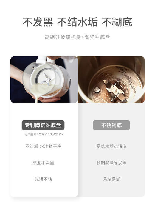 olayks欧莱克破壁机豆浆机家用小型多功能静音迷你破壁料理机高温自清洗 商品图3
