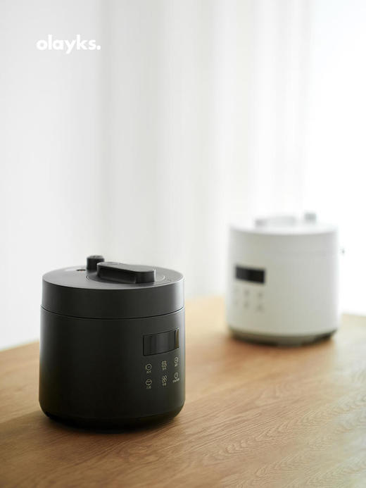 olayks出口电压力锅家用2-3人全自动智能2.5L小型迷你高压锅饭煲 商品图1