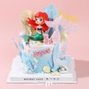 【提前一天预定】翻糖工艺·美人鱼蛋糕【D4614】 商品缩略图0