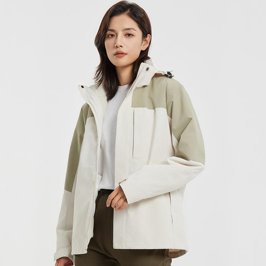 23新秋冬冲锋衣户外三合一两件套男女防风加厚抓绒登山服_qyh 商品图11