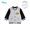 迪士尼童装 男宝宝外套婴儿上衣儿童秋冬加绒夹克棒球服203S1432
 商品缩略图2