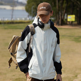 2023秋冬户外冲锋衣三合一 男女同款防风防水外套加绒加厚 秋冬打球防风必备登山服