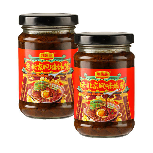 辣酱翁老北京风味炸酱18罐装 商品图4