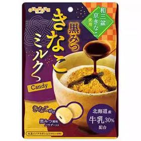 扇雀饴黑蜜大豆粉牛奶味糖果