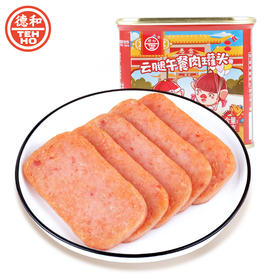 【德和】卡通云腿午餐肉 340g/罐