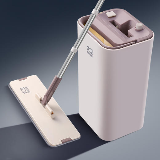 【大卫 拖把专家】Z9 免手洗懒人拖神器 平板拖把家用木地板刮刮乐一拖净 商品图6