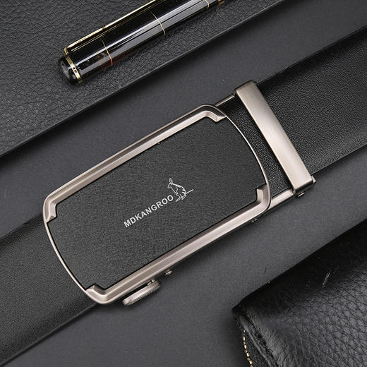 美都袋鼠男士自动扣皮带MD310AM204-DA-M2 商品图4