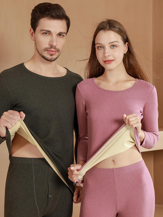 康妮雅男款女款保暖套装 商品图3