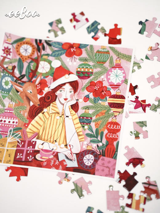 美国eeBoo圣诞主题拼图 商品图4