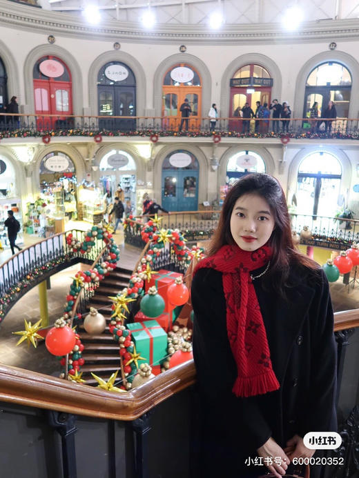 Lv经典针织围巾-唐嫣红 商品图2