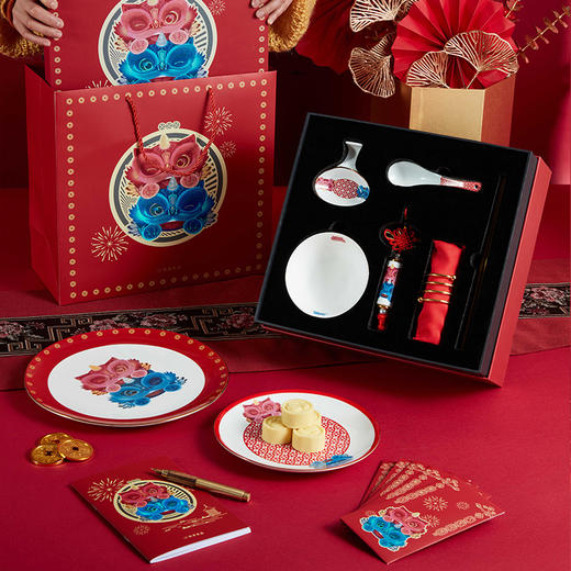聚宝貔貅10件套餐具 商品图1
