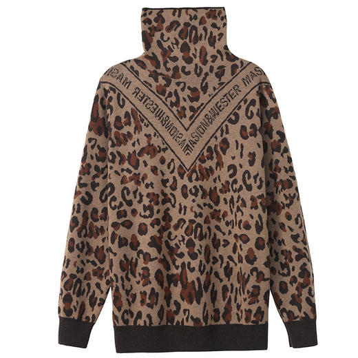 新款堆堆领女港风毛衣，加厚宽松中年妈妈秋冬保暖针织打底衫CC-10-3738 商品图4