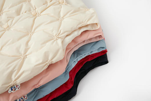 可嘟儿纯色羽绒马甲 商品图3