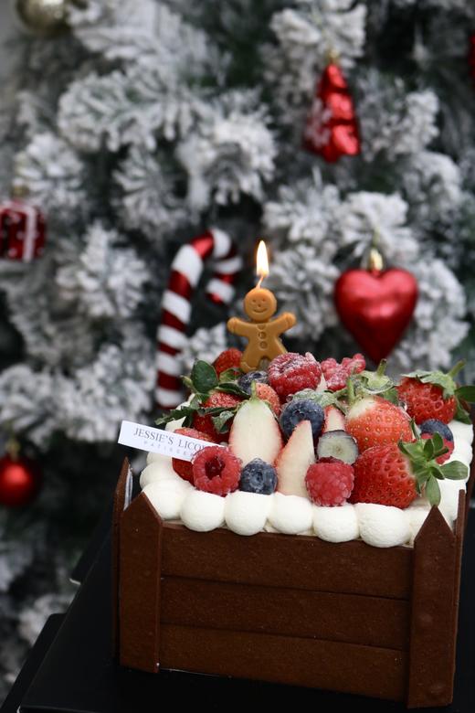 圣诞草莓篮子 商品图0