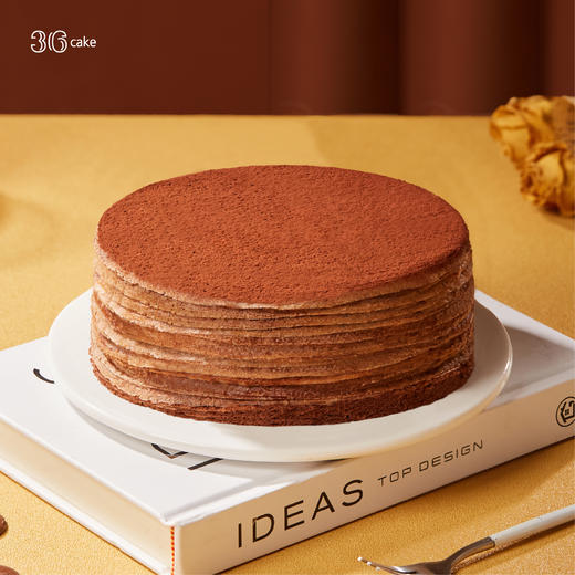 经典黑巧手作千层【全国快递包邮】 商品图1